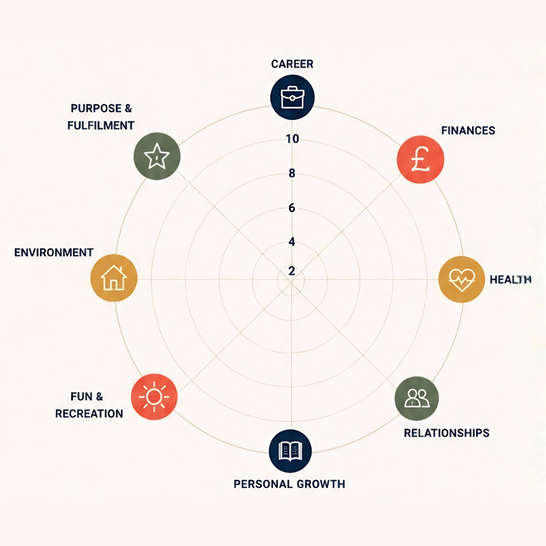 Next Chapter Life Audit wheel preview